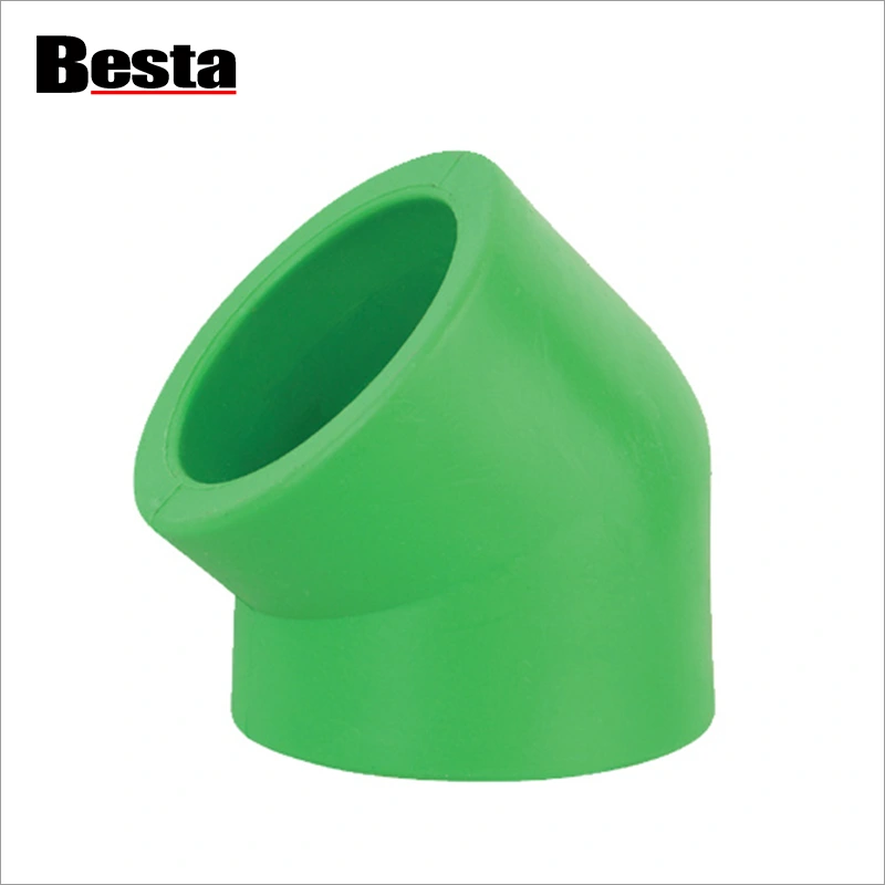 PPR Plastic Fitting Elbow 45°