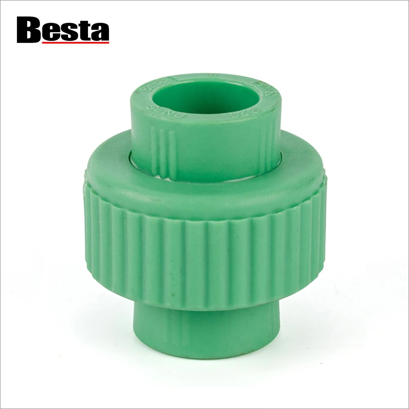 What is a PPR plastic fitting union and how does it work?